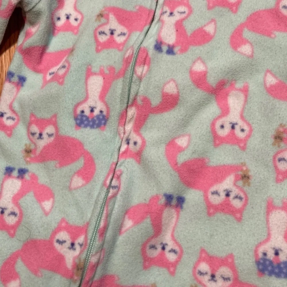 Carters sleeping fox‎ fleece sleeper 18 months